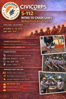S-112 Introduction to Chainsaw Operations - Civicorps